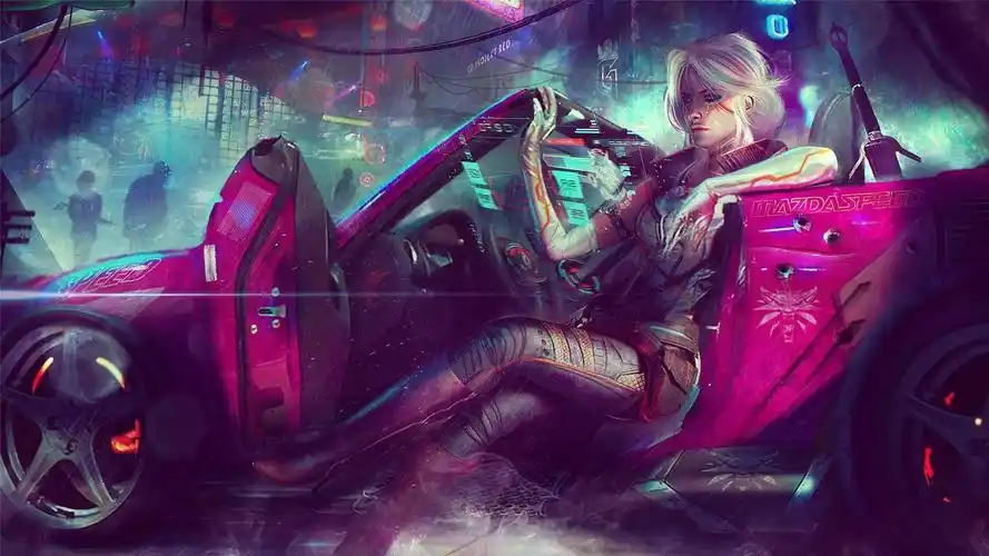 赛博朋克2077酷帅高清桌面壁纸