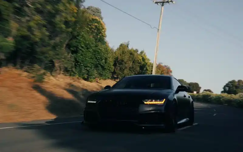 西装暴徒奥迪rs7 san francisco [4k]