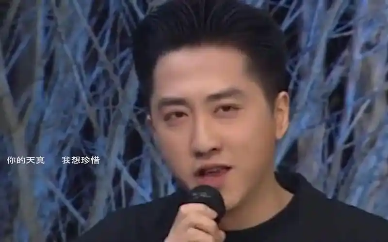 内心叛逆 " 好奇去搜了照片看看 这个是组里安利的92春晚庾澄庆