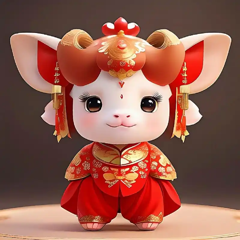 可爱俏皮的小牛宝宝头像!