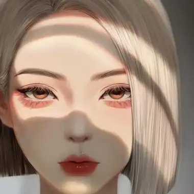 风格女生微信头像