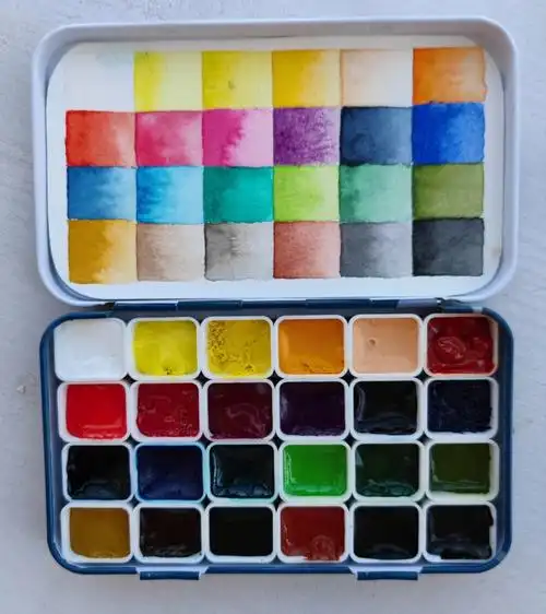 没有剪管了93挖残管像是开盲盒每挖出一勺都能感到快乐93颜料颜色