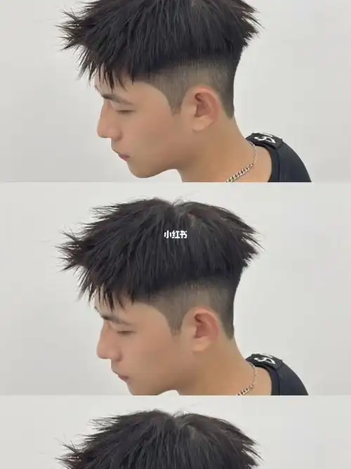 男孩子一定要尝试的发型摩根前刺