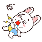 饿了- 宝宝兔qq表情包_微信表情包表情
