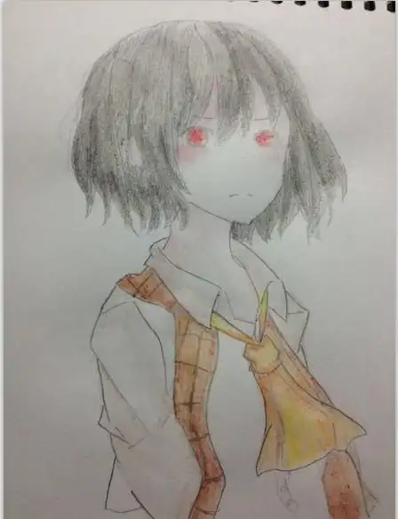 教你用水溶性铅笔 画美少女【伪】