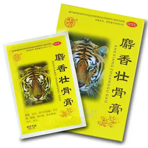 健民 麝香壮骨膏7x10cmx8贴