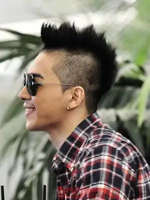 叛逆而狂野的男士莫西干背头 帅出天际的魅力型男发型首选