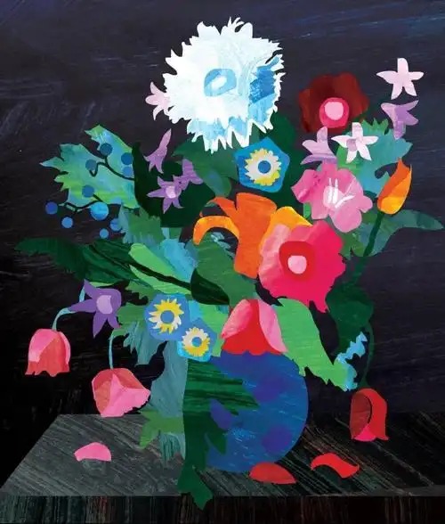 8k纸上贴画剪纸优秀作品