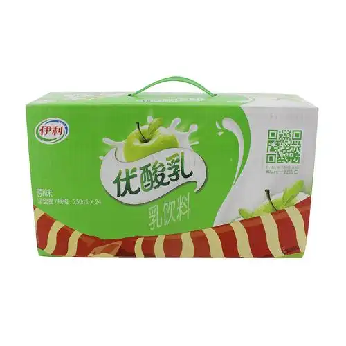 伊利优酸乳原味奶250ml*24/件