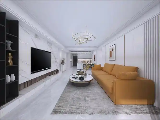 二居室装修80平现代简约风简单大方