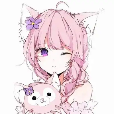 头像女生动漫可爱呆萌图片