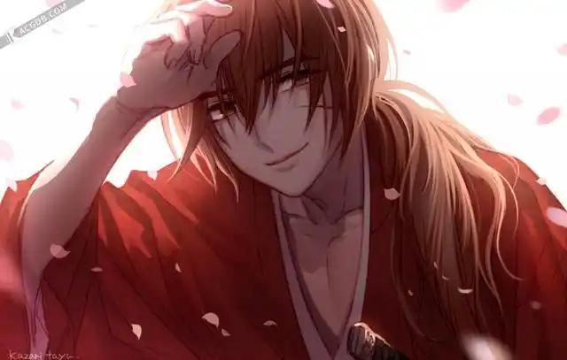 日本漫迷票选最美动漫男角色top10,《浪客剑心》男主夺得第一