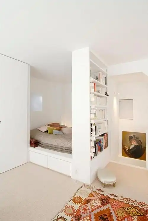 卧室隔断效果图(餐厅改卧室隔断效果图)-伯乐百科