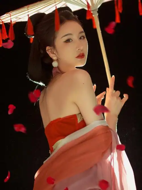 绝美妲己cos汉服写真遵义约拍