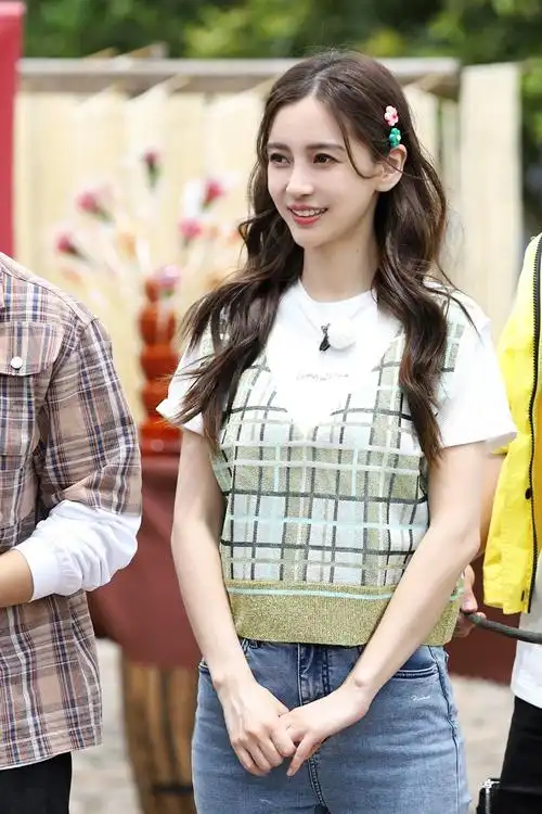 angelababy#奔跑吧# - 堆糖,美图壁纸兴趣社区