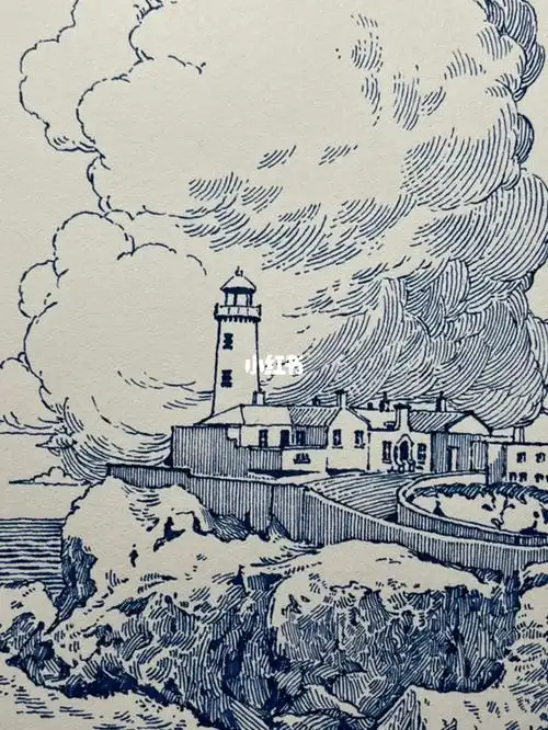 钢笔线条画出的风景可以有多好看