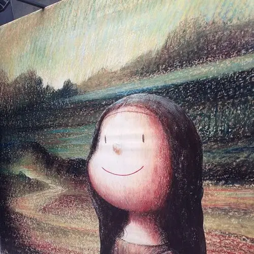 q版蒙娜丽莎哈哈