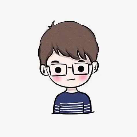 戴眼镜的帅气男生头像