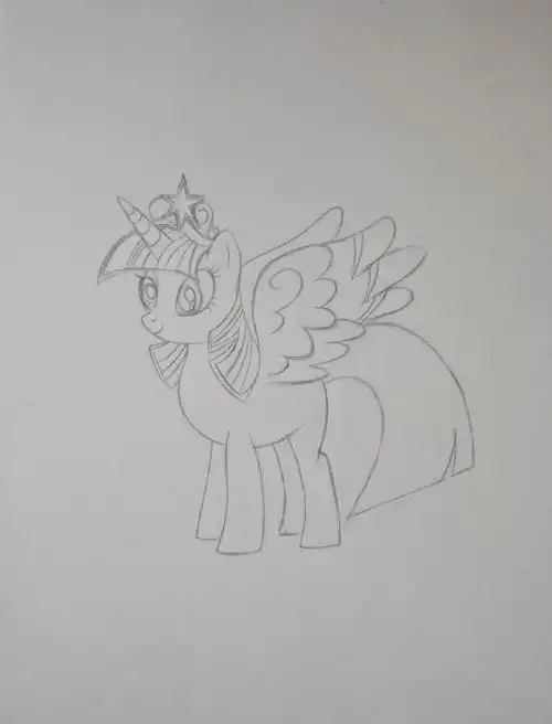 小马宝莉之紫悦简笔画绘画教程