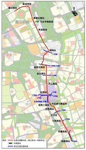 嘉闵线要来了!线路走向,车站公示,嘉定,闵行两区市民出行将更方便