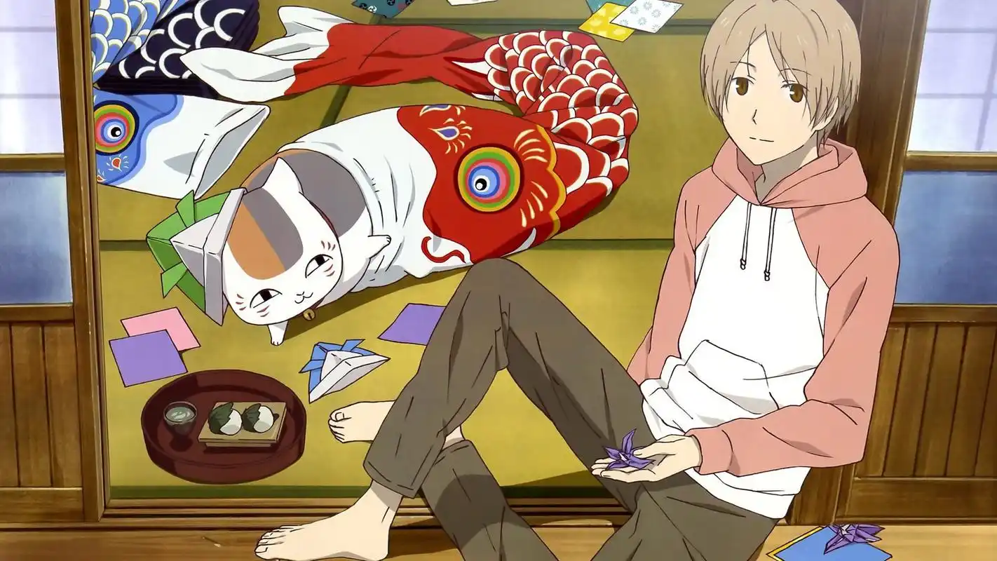 夏目友人帐暖心唯美高清桌面壁纸-卡通动漫-手机壁纸下载-美桌网