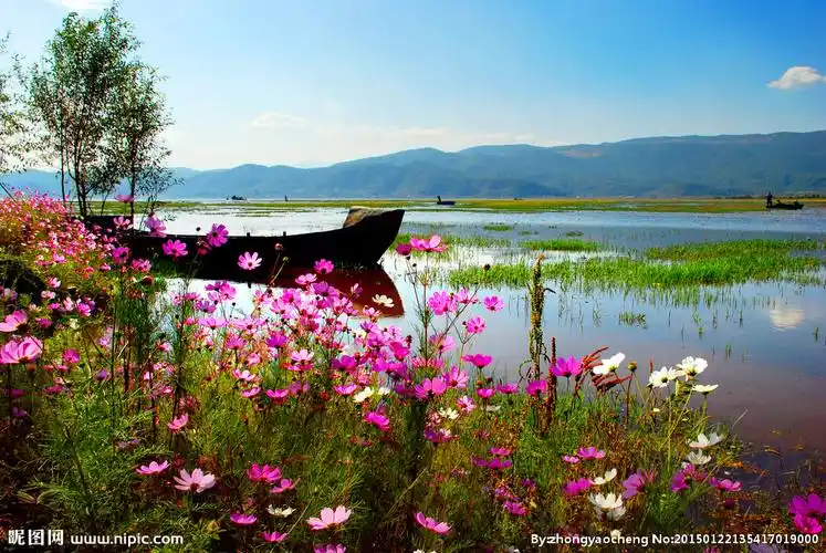 红池风光摄影图__山水风景_自然景观_摄影图库_昵图网nipic.com