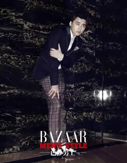 国民校草,李苏苏,李易峰,芭莎男士