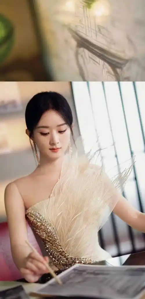 赵丽颖穿凤凰战袍赛天仙曲线曼妙楚楚动人