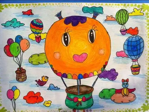 八岁儿童画画 7~8岁儿童画画