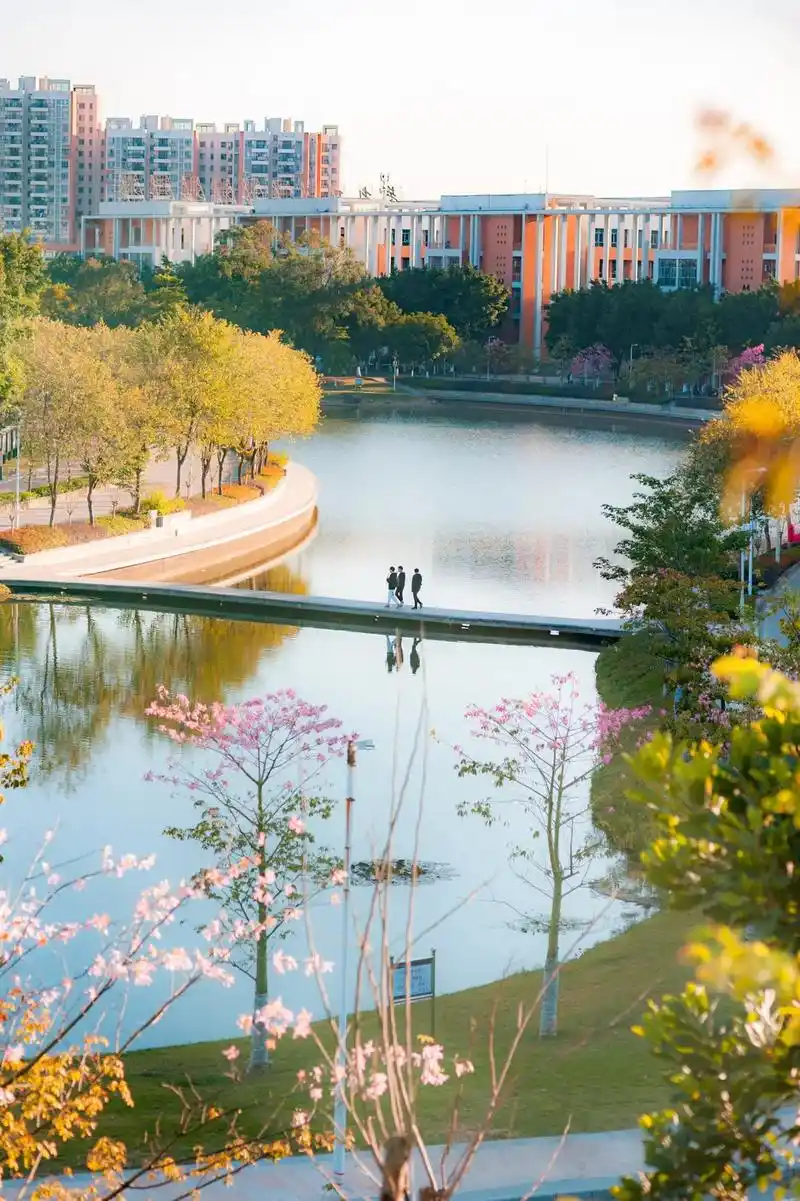 风里已经有秋天的味道了.#封校状态下的大学生   #学校风景 - 抖音
