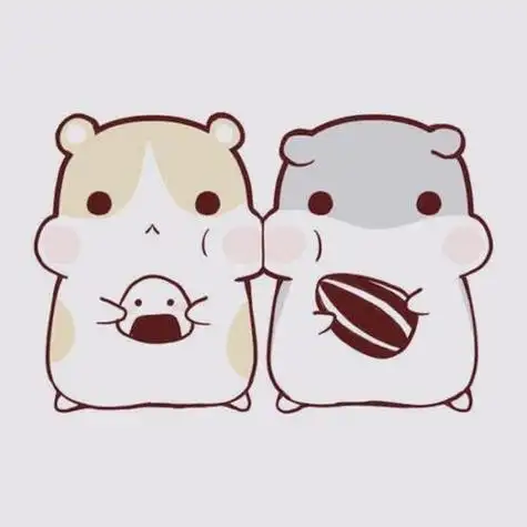 超级可爱的小仓鼠头像