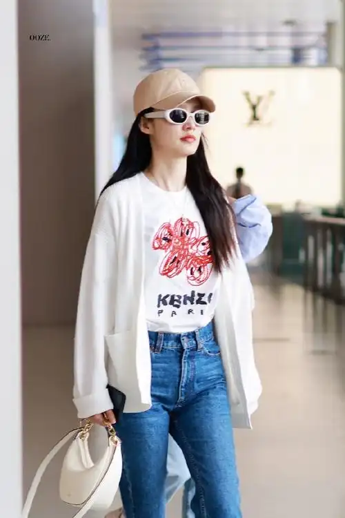 李沁沈近真##李沁tommyhilfiger品牌代言人