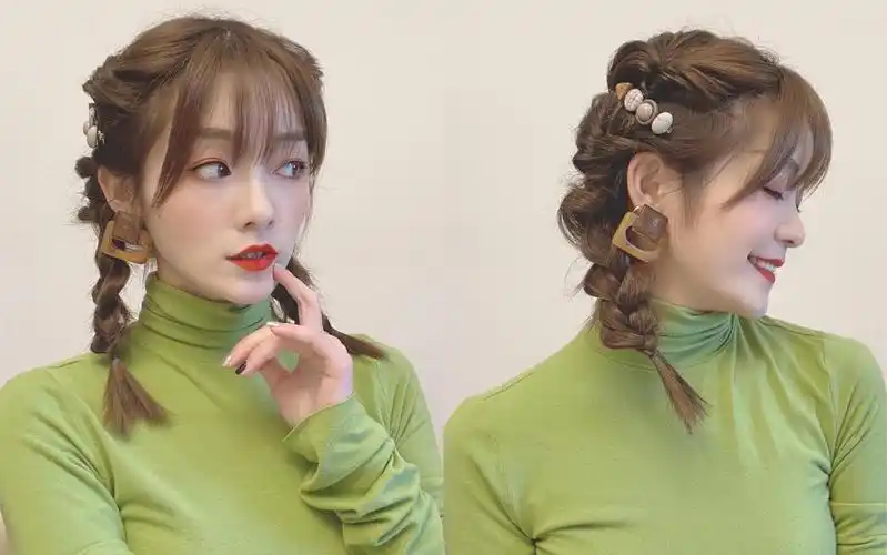 日系少女感编发//别错过!终于有一款手残党都能学会的日系双麻花啦!