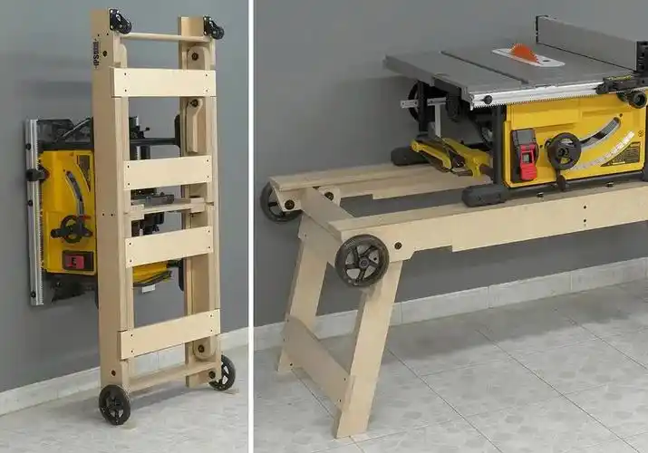 【局部精琢(木工桌)——diy 木工组装台 / 紧凑便携设计】