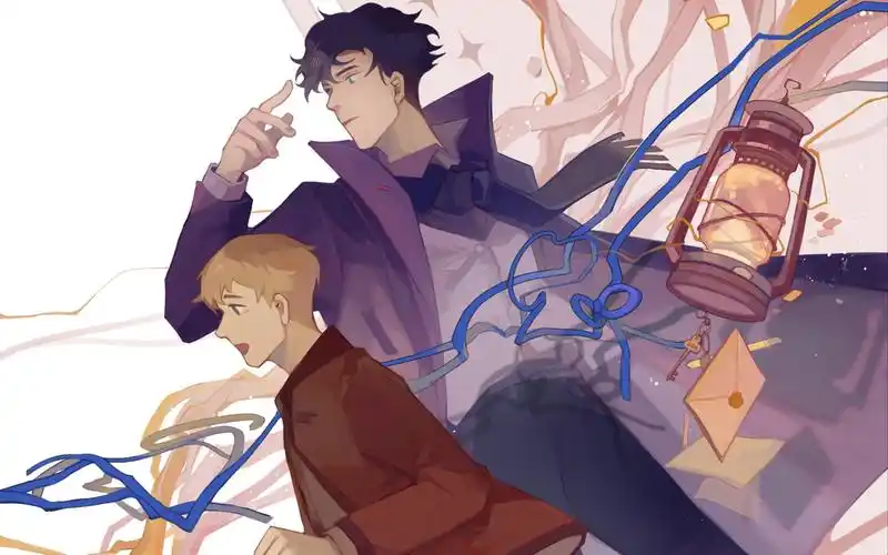 【procreate绘画过程】礼物(福华向)