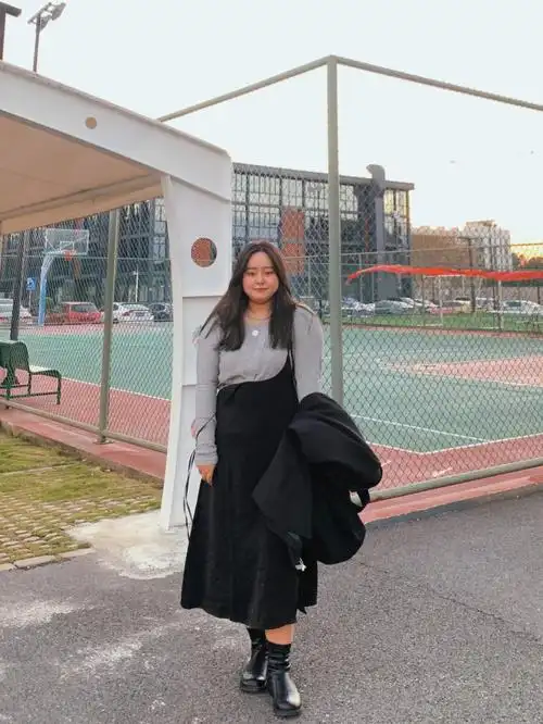 160cm170斤广州入冬氛围感穿搭