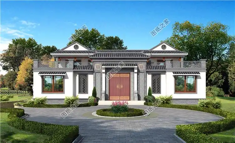 农村四合院图片大全(令人叹为观止的四合院别墅设计图) - 赤虎壹号