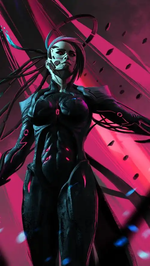 未来科技女机器人