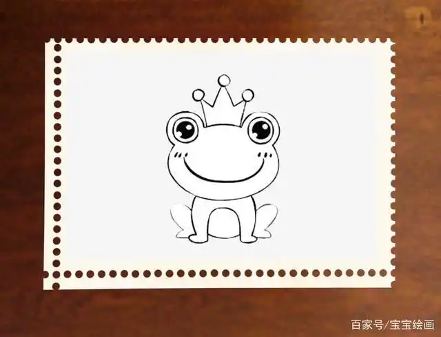 这样教宝宝画青蛙王子,宝宝都喜欢