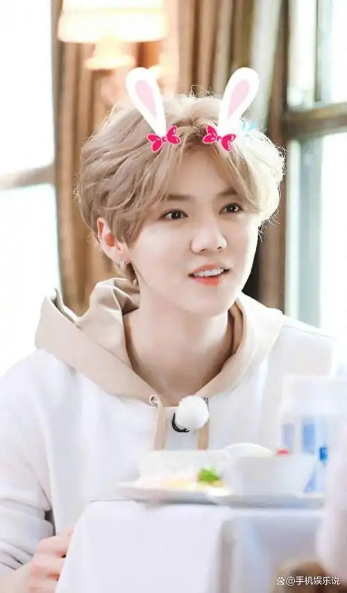 在演艺界,还真没有见过比鹿晗脸部皮肤更白的男人了.
