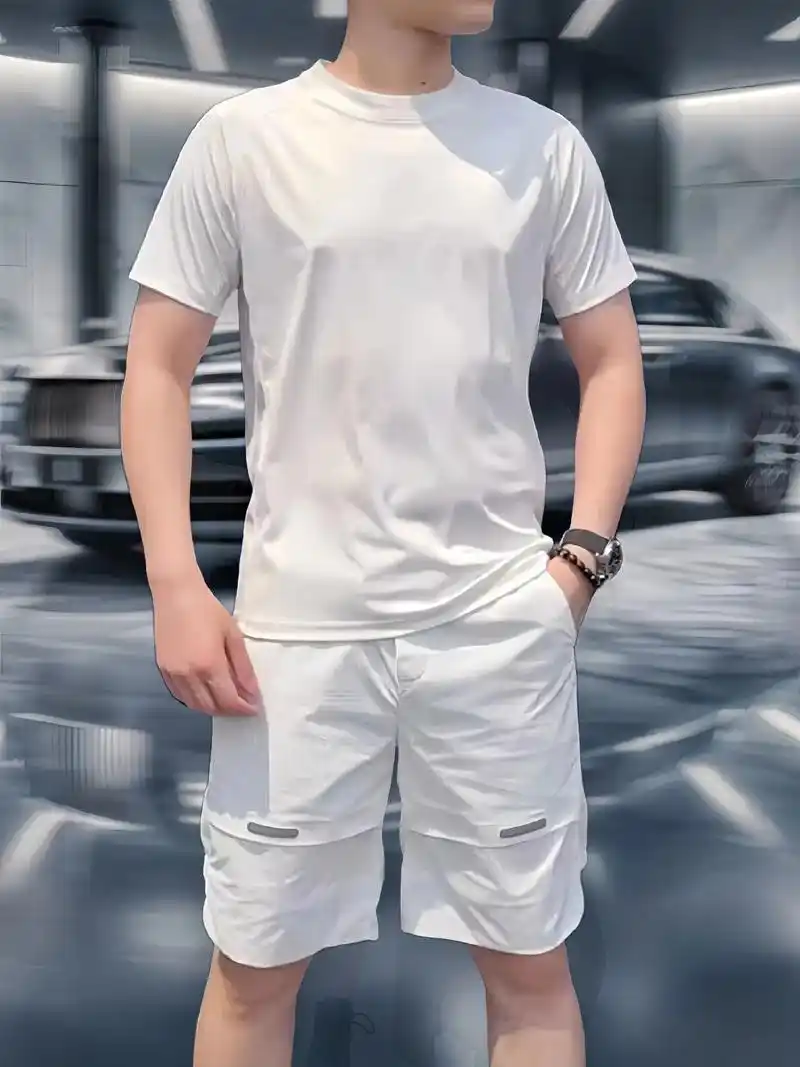 帅气男士休闲套装!97.