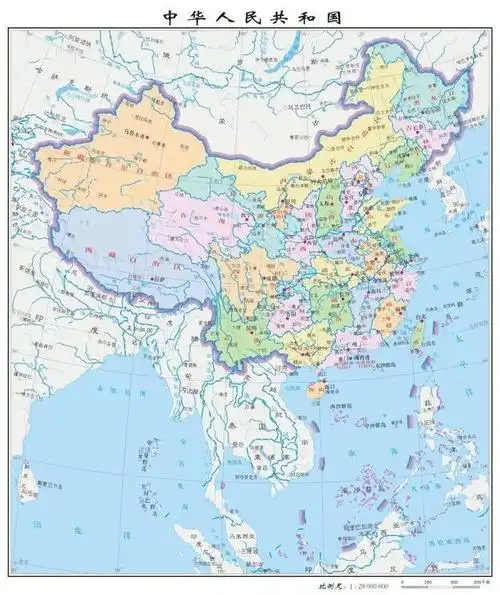 这种地图内容太简单,不能作为实用地图,通常是作为大幅面的地图出现在