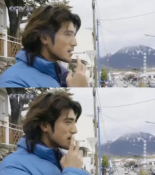 反正也是在家不如看看赏心悦目的金城武