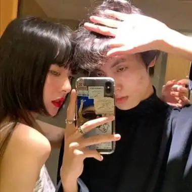 霸气超拽情侣头像一男一女不想让我自己受壹点点伤