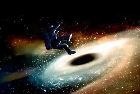 太空人掉进黑洞瞬间被撕裂,拉的跟面条一样!