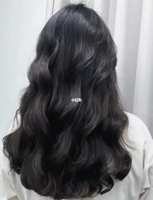 别再黑长直了7515纯欲风法式烫发美到窒息751594长发女生