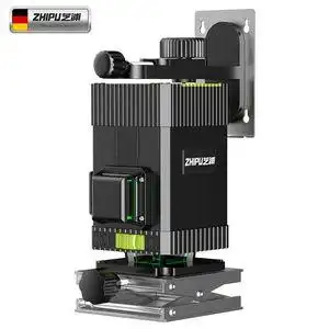 进口博s德国芝浦电子安平绿光12线红外线水平仪激光高精度细线强