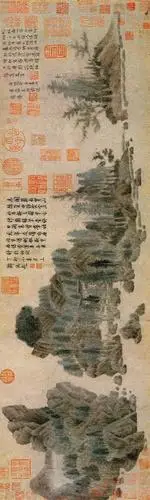 苍茫树石求古意 拙朴浅绛写山居——钱选《浮玉山居图》浅读