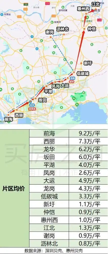 深惠城轨将进一步扩大香港,深圳对惠州,粤东,粤东北的辐射能力