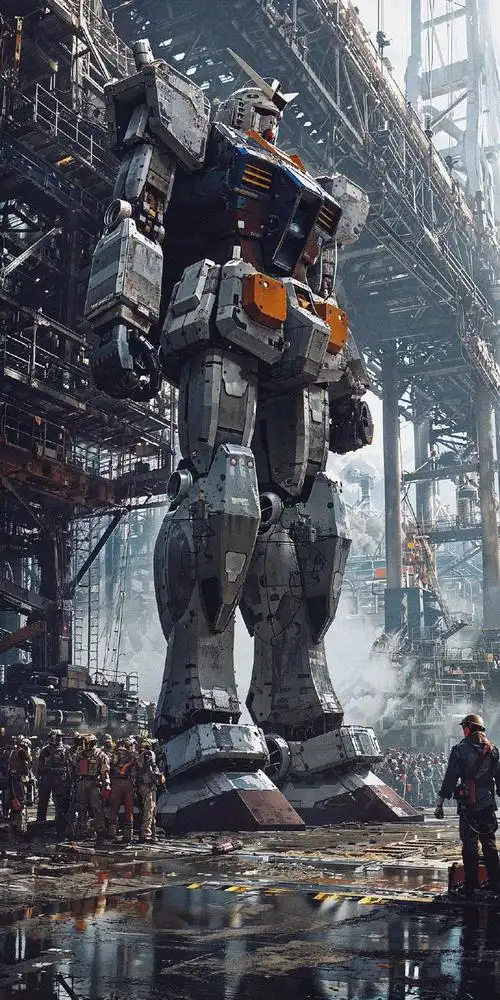 重工朋克高能预警!9 款霸气侧漏高达机甲壁纸!